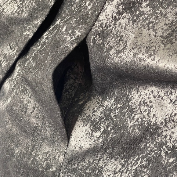 Eileen Fisher Grandeur Jacquard Snap Front Jacket Large Lagenlook Minimalist - Picture 9 of 9